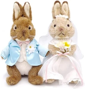 Electric Household Exercise Plush Peter Rabbit Wedding Doll (No Telesign) Rabbit - Picture 1 of 11