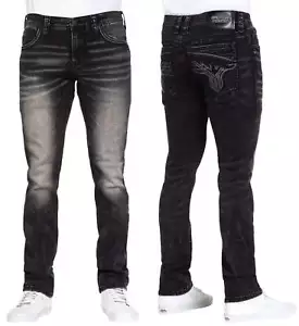 American Fighter Men's Denim Jean Defender Radar Inseam 34" - Picture 1 of 7