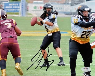 Jennifer King Signed Autographed Washington Commanders 8x10 Photo PSA/DNA - Image 1 of 2