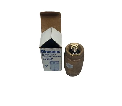 503-SB 1" CHECK VALVE  LEAD FREE - Image 1 of 2