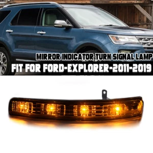 Luz intermitente de señal de giro del espejo retrovisor lateral del pasajero para Ford Explorer 2011~2019 - Imagen 1 de 11