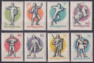 F-EX52004 HUNGARY 1959 MLH MILITAR UNIFORM FENCING. - Picture 1 of 1