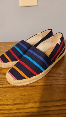 Alpargata Soludos Dalí Rainbow Stripe Talla 6.5 Nueva En Caja Foto 1 de 4