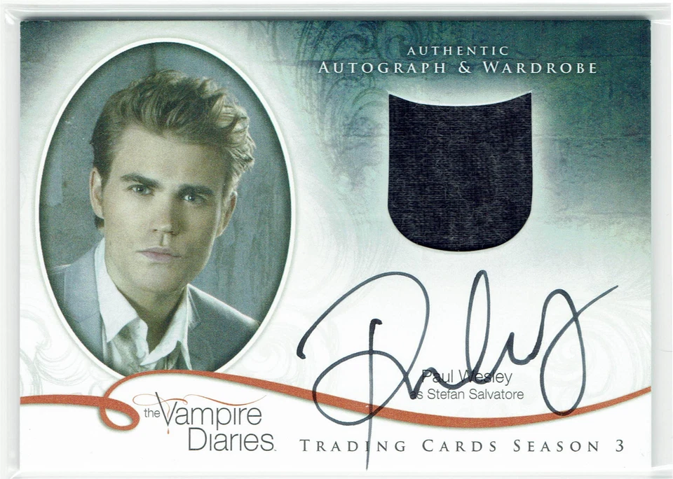 Vampire Diaries Season 3 Autograph Wardrobe AM2 Paul Wesley as Stefan Salvatore - Image 1 of 1