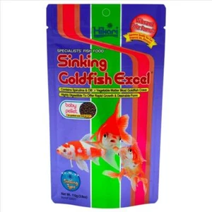 Hikari Sinking Goldfish Excel 110g Sinking Pellet Koi Fish Food Enhance Colour - Picture 1 of 1