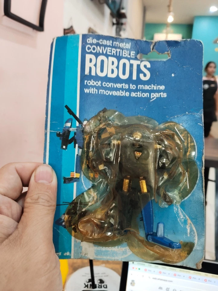 Vintage Bootleg Gobots Helicopter Flip Top Transformers Taiwan Tonka MR-40 - Image 1 of 4