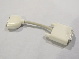 OEM Apple MAC/MINI/PRO G4/G5 5" DVI to VGA Video Adapter Cable 603-8471/603-8525 - Picture 1 of 4