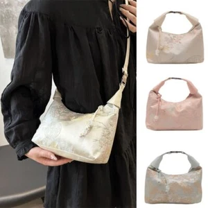 Nylon Texture Crossbody Bag Small Armpit Bag Luxury Shoulder Bag Women Girl - Picture 1 of 15