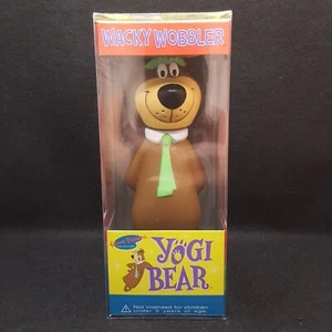 FUNKO HANNA BARBERA YOGI BEAR WACKY WOBBLER BOBBLE HEAD + PVC PROTECTOR - Picture 1 of 8