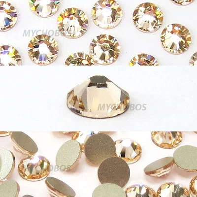 1440 Swarovski 2088 12ss wholesale crystal flatback rhinestones ss12 SILK (391) - Image 1 of 4