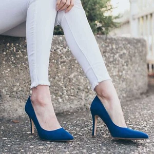 JENN ARDOR Sexy Fashion High Heel Pointed Toe Stiletto Pumps Wedding Party Shoes - Picture 1 of 64
