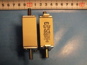 ETI  NV 100 M NH-C00 gL/gG 35A 500VAC - Picture 1 of 4