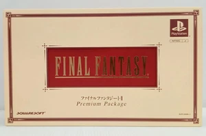 FINAL FANTASY I II 1 2 Premium Package PS1 Japan Import F/S FedEx DHL Tested - Picture 1 of 10