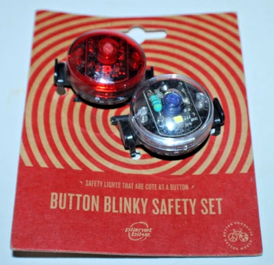 Bicycle Lights Wearable Safety Beacon Battery 12 Hour+ Front &Rear Daytime Light - Image 1 of 4