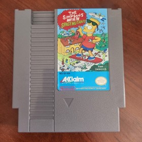 The Simpsons Bart vs. The Space Mutants Nintendo NES Game Only Acclaim NTSC-U/C