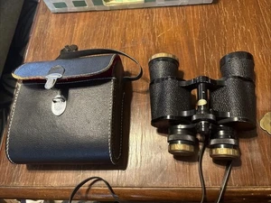 Vintage Selsi Field Binoculars 7x35 367 Ft at 1000 Yds. w/Case - Picture 1 of 8