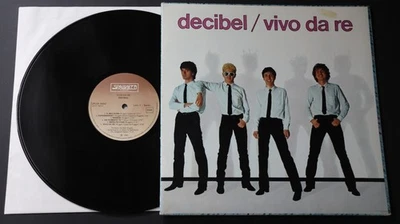 Decibel – Vivo Da Re LP VINYL 1st PRESS ELECTRONIC ROCK PUNK NEW WAVE 1980 TOP - Bild 1 von 4
