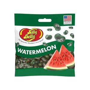 Jelly Belly 3,5 Unzen WASSERMELONE Gourmet Jelly Beans Süßigkeiten ** BB 10/2026 ** - Bild 1 von 3