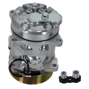 AC Compressor w/ Clutch For ThermoKing Tripac APU PN 102-1018 102-580 102-963 - Picture 1 of 9