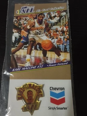 UTAH JAZZ SGA OLD HOME PAN Aros Fleer Chevron Gas PIN Arby's Playing - Elige Foto 1 de 4