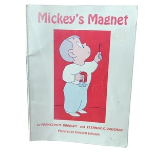 Mickeys Magnet Vintage Scholastic Book 1956 Franklin M Branley Eleanor K Vaughan - Bild 1 von 6