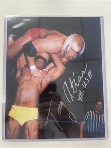 Mr. USA TONY ATLAS Signed Autograph 8x10 Photo WWF WWE WCW Slamming Hulk Hogan - Picture 1 of 6