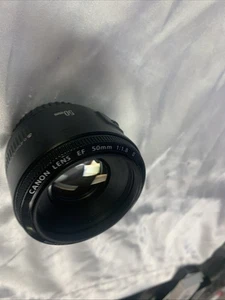 Canon EF 50mm 1:1.8 II Standard Prime Lens - Picture 1 of 5