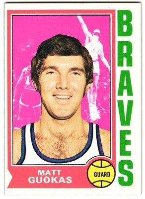 1974-75 Topps Basketball #117 Matt Guokas - Ex/NM 01 - Image 1 of 2