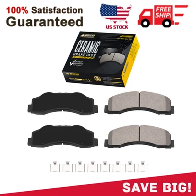 Передние керамические тормозные колодки для Ford F-150 Expedition Lincoln Navigator 2010–2020 годов выпуска - Изображение 1 из 4