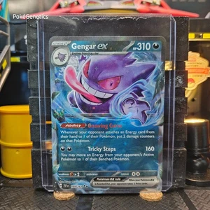 Gengar ex Temporal Forces Ultra Rare Pokémon TCG 104/162 Scarlet & Violet SV05 - Picture 1 of 6