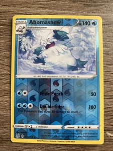 Pokémon TCG Abomasnow Sword & Shield - Lost Origin 043/196 Reverse Holo Uncommon - Picture 1 of 2