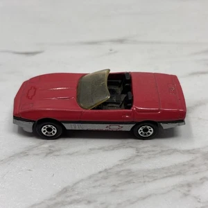 Matchbox 1983 / 1987 Corvette Red w/ Silver Macau - Picture 1 of 6