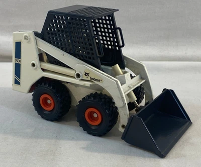 Toy Clover Toy Bobcat 743 Diecast Skid Steer Loader 1:19 Scale SHOWS WEAR/USE - Image 1 of 4