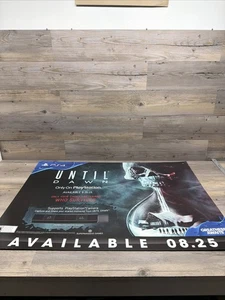 Until Dawn PS4 GameStop Display Promo Schild Poster - Bild 1 von 24