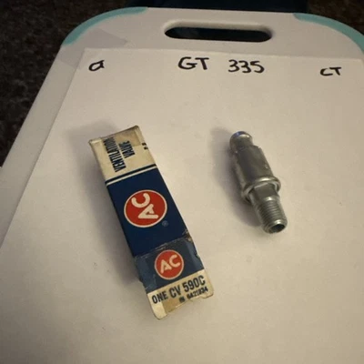 Camión Corvette Chevrolet 1961-62 Olds 1965-67 válvula PCV AC CV590C NUEVO DE STOCK Foto 1 de 4