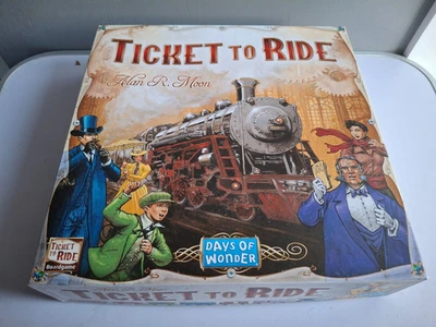 Days of Wonder Ticket To Ride by Alan R. Moon Train Adventure Game (new other) - Image 1 of 4