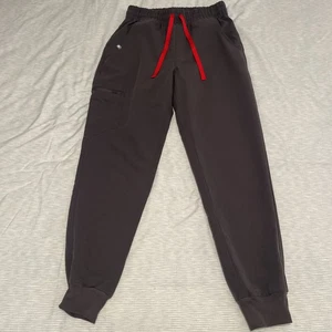 FIGS Uman High Waisted Relaxed Jogger Scrub Pants anthrazit Gr. XS Damen - Bild 1 von 7