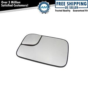 Towing Mirror Glass Driver Side Left LH for 94-10 Dodge Ram Pickup Truck New