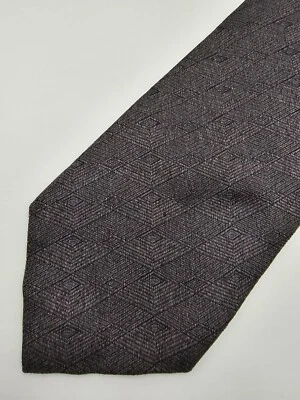 Corbatas de Diseñador XMI Platino De Colección Seda Para Hombre Corbata Formal Tradicional Gris Negro Foto 1 de 4