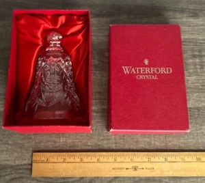 WATERFORD CRYSTAL 1990 PARTRIDGE IN A PEAR TREE BELL WITH ORIGINAL BOX NEW - Picture 1 of 8
