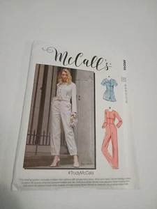 McCalls M8046 PATTERN Misses Romper, Jumpsuits & Belt Size 14-22 - Picture 1 of 2