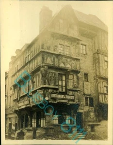 Restaurante turístico Bayeux en edificio medieval en 1926 - Imagen 1 de 4