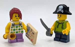 Lego Minifigura Lote de 2 del Creador Set 31078 Tree House Treasures - Imagen 1 de 6