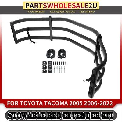 Kit extensor de cama guardable portón trasero para Toyota Tacoma 2005 2006 2007-2022 Foto 1 de 4