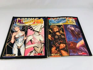VTG Cyberpunk Chrome Style guides 1-4 #1 #2, #3, #4 R. Talsorian RT3521 RT3511 - Picture 1 of 11