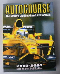 Autocourse 2003-2004 03 04 53. Jahr Jordan SONDERAUSGABE - neuwertig wie neu F1 - Bild 1 von 8