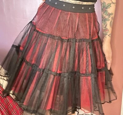 Falda Tripp NYC Talla S Tutú Grunge Punk Foto 1 de 4