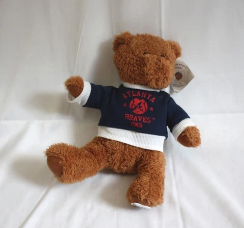 Good Stuff Atlanta Braves Teddy Bear Plush Sweater C Cover