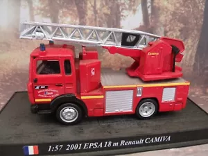 1/57  DelPrado  2001 EPSA 18 Renault  Camiva France FIRE - Picture 1 of 3