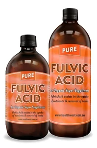 Fulvic Acid ...Pure Fulvic Acid..... THE ORGANIC SUPER-SUPPLEMENT - Picture 1 of 13